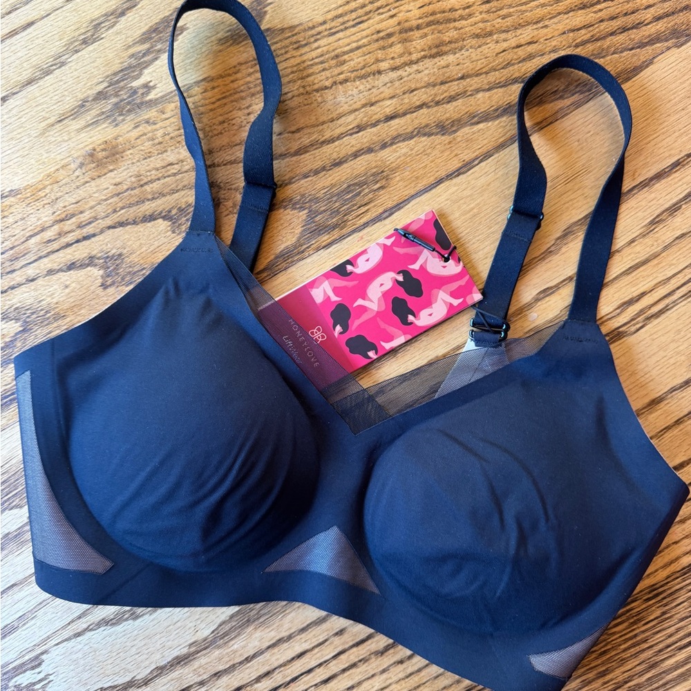 Honeylove Black CrossOver Bra